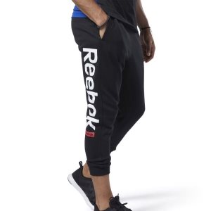 Reebok Training Essentials Logo Jogger Hosen Herren - Schwarz - DE 716-NAG